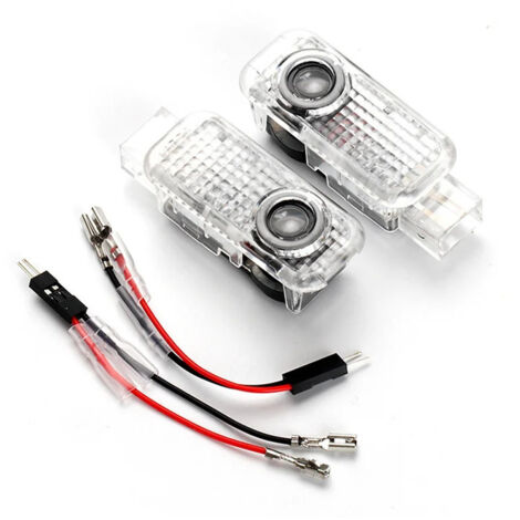 Lumière de Bienvenue Audi A6L A4L A3 Q3 Q5 Q7 Projecteur Laser Porte LED 12V Compatible 2000-2018