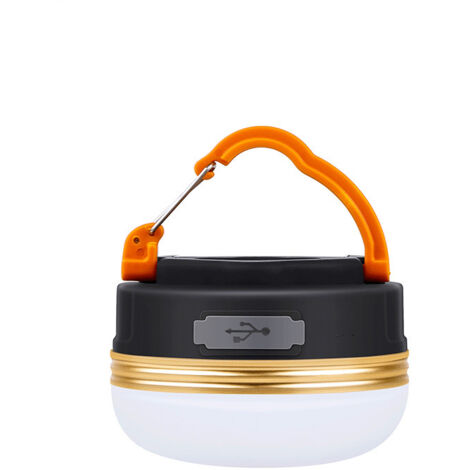 Lumière de camping Lampe de tente USB Lumière de secours extérieure
