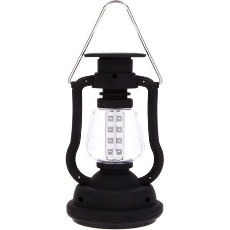 Lumière De Camping Portable Extérieur Portable Résistant à La Main Rechargeable Manivelle Camping Lanterne Solar Dynamo Dynamo Lampe De Camping Lumières D'extérieur à LED pour L'extérieur