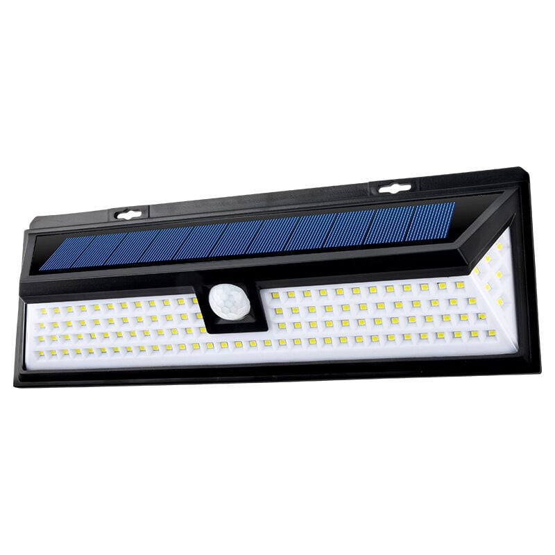 Lumière de capteur de corps humain 118LED lampe de jardin étanche extérieure jardin Villa réverbère applique murale solaire