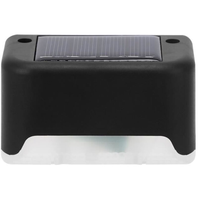 Lumière de jardin LED solaire 4 pièces, applique murale pour clôture, décoration d'éclairage paysager. Lumière de jardin LED solaire 4 pièces, applique murale pour clôture, décoration d'éclairage paysager.