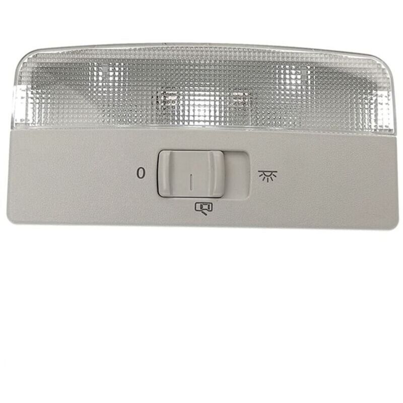 LumièRe de Lecture Grise Lampe IntéRieure Plafonnier pour 9N 6R T5 2002-2015 2002-2005 2004-2015 Fabia Seat 6QD947105