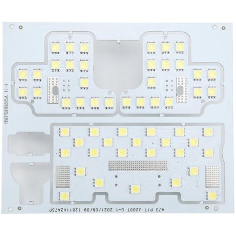 Lumière de lecture intérieure voiture 48SMD 12V 50000H blanc LED plafonnier panneau toit 5050 accessoires auto