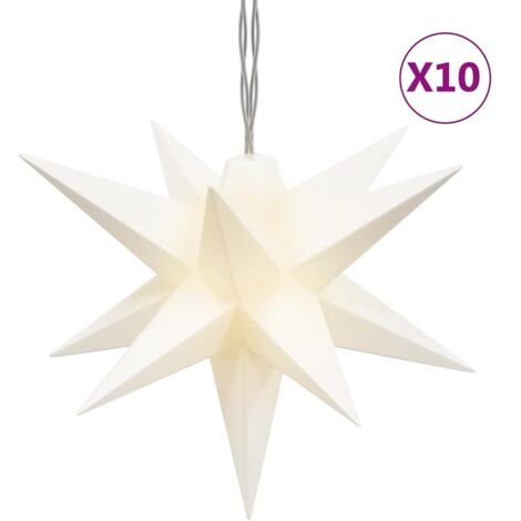 Lumière de Noël，Décoration de Noël 10 LED blanc 10 cm CFW45497