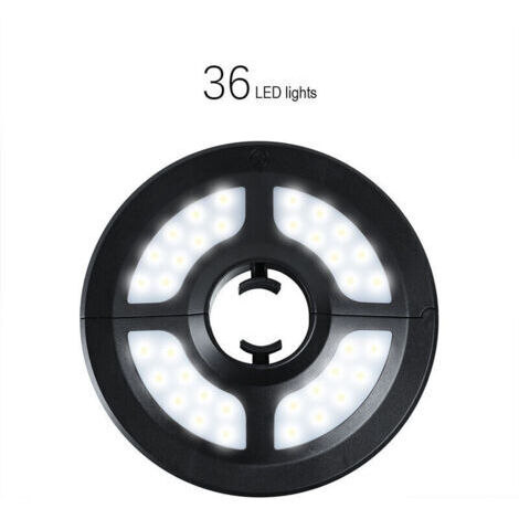 Lumière de parapluie LED avec télécommande solaire chargeant l'éclairage extérieur 205cm