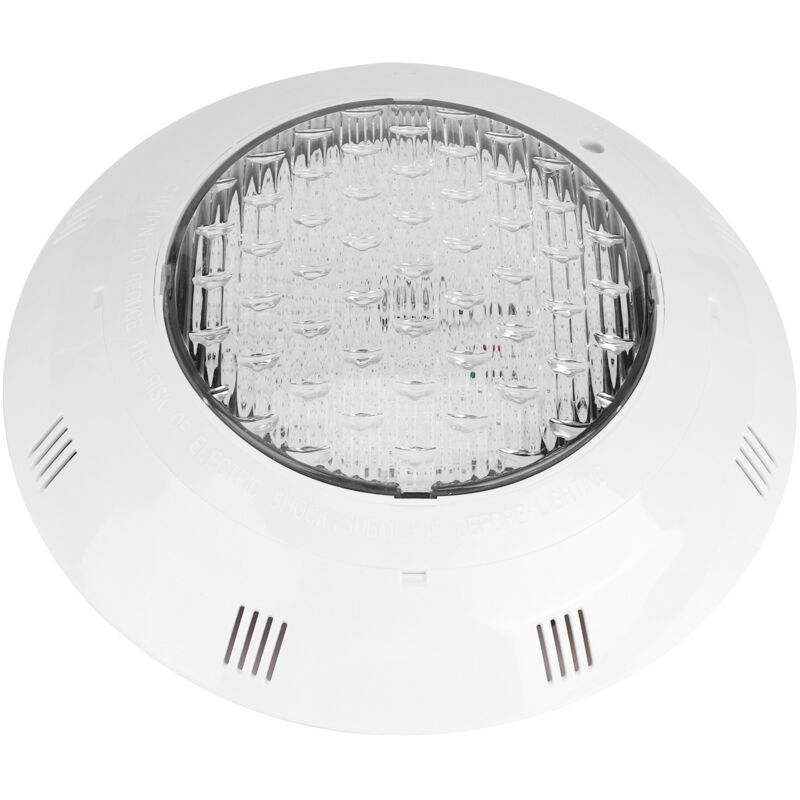 Lumière de piscine LED IP68 étanche, haute luminosité, lumière sous-marine murale AC12V, lumière blanche (36W 5500LM)