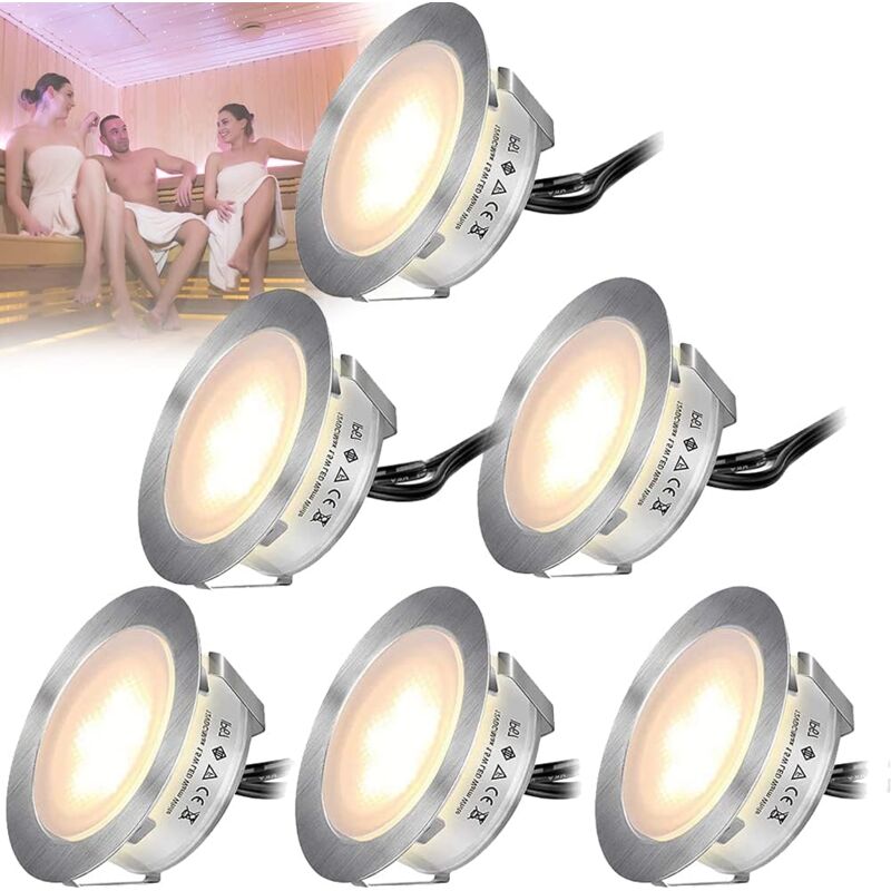 Lumière décorative de paysage de jardin, lampe de pont à LED, lumière de base étanche IP67, lumière souterraine, plafonnier d'armoire, lumière