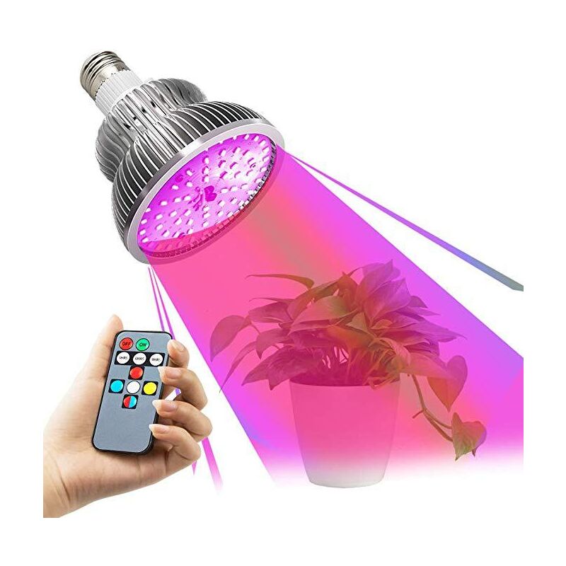 Lumière d'usine en Pu avec télécommande P30, pleine lumière 50w, haute puissance, lumière rouge/lumière bleue/lumière du soleil, fonction de
