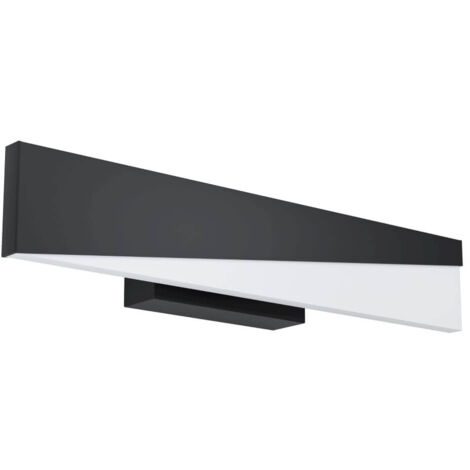 Lumière murale Isidro Black Satiné L: 39.57 H: 8cm 3000k