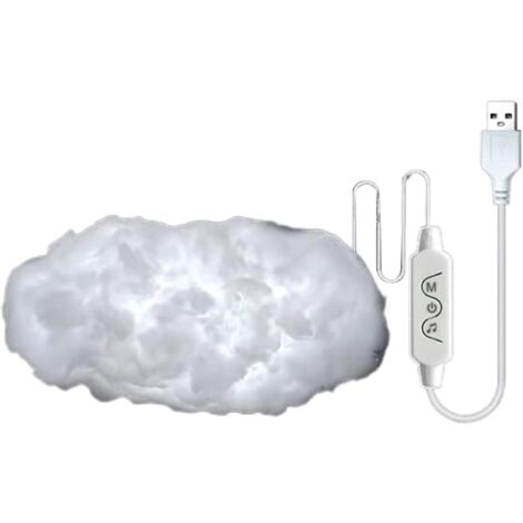 Lumière Nuage Flottante - Veilleuse Décorative de Cartoon en Forme de Nuage