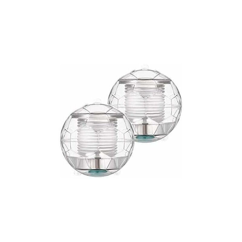 Lumière Piscine Solaire, Lumière LED Submersible Étanche 7 Couleurs Changement Boule Lampe Solaire pour Bassin Jardin Piscine Etang Plein Air