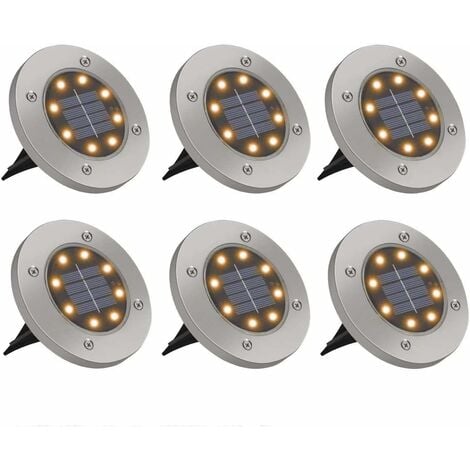 Set de lampe solaire Tiltil LED Acier inoxydable H3590508