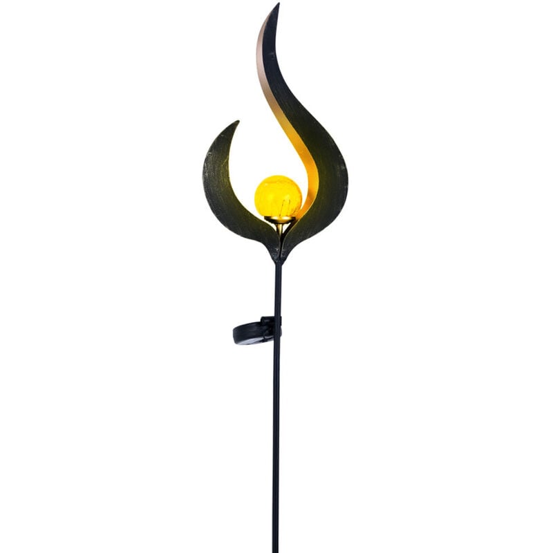 Design Lampe de décoration d'éclairage extérieur lumière solaire LED conception de la flamme de la bougie 33465 Globo