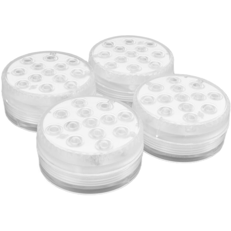 Lumière submersible USB LED, lumière sous-marine avec télécommande 16 couleurs, pour piscine et livre, 4 pièces