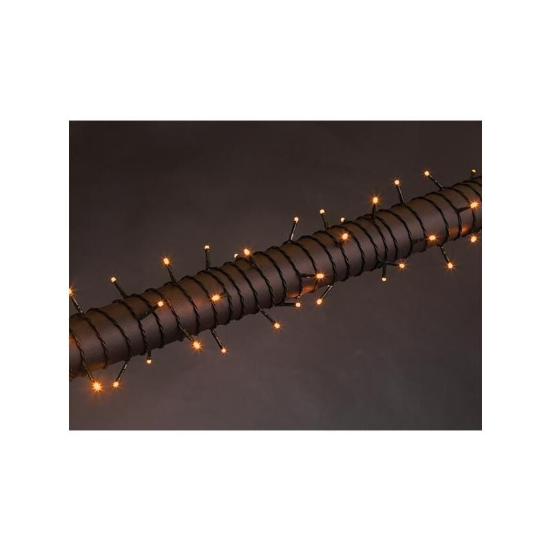 Wega led - 12 m - 80 led - arizona blanc - câble vert - 24 v velleman V-WEG-12-S-24V-AW-GW