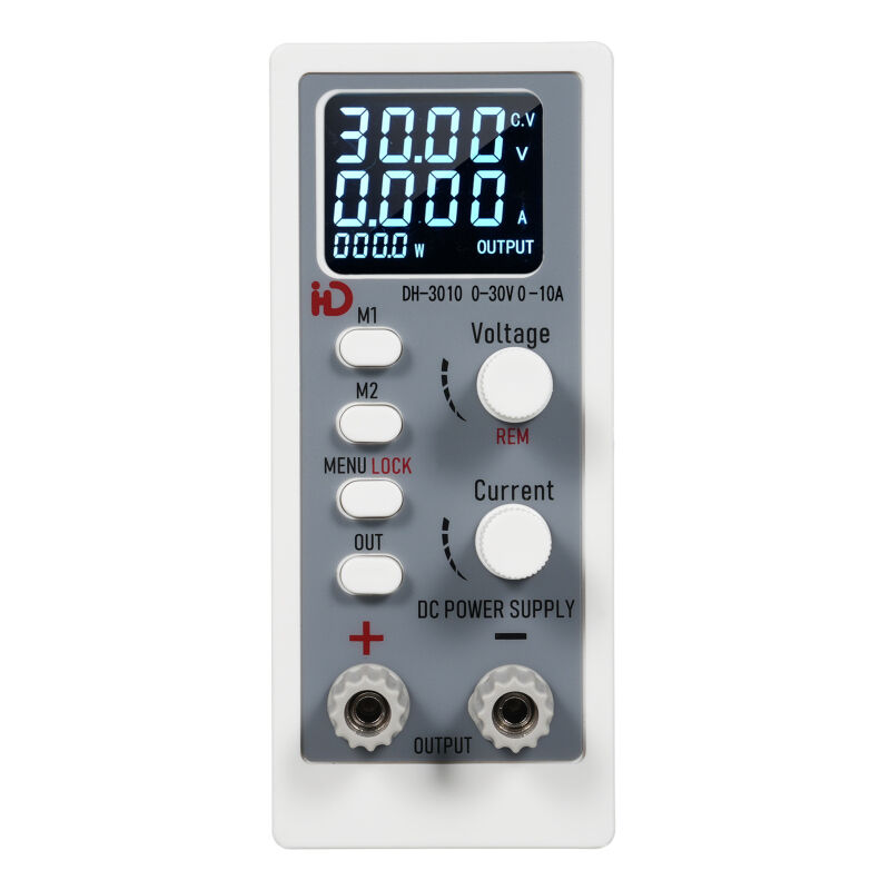 Alimentation CC variable 30 V 10 A 300 W, alimentation de laboratoire régulée à découpage réglable avec bouton de réglage de l'encodeur, affichage