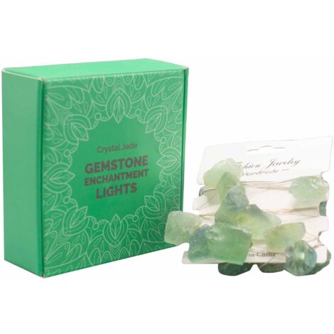 Lumières denchantement de pierres précieuses - Jade cristallin- Vendu par 1