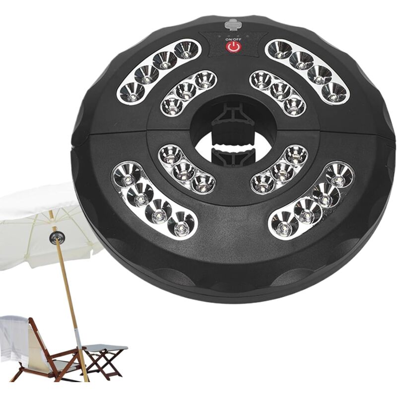Lumières Extérieures Sous Parasol - Lumière Pour Mât De Parasol - Lampe