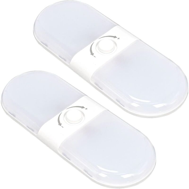 Lumières led 12 Volts pour Camping-Car avec Interrupteur Marche/Arrêt, 3 Températures de Couleur, 10W, 1000Lm, Éclairage Intérieur pour rv, Fourgon,