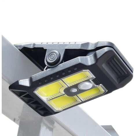 Lot De 2 Lampes LED Solaires Portables 3W Avec Panneau Solaire Et Câble 3,45m – Idéales Pour Camping, Pêche, Jardin, Urgences