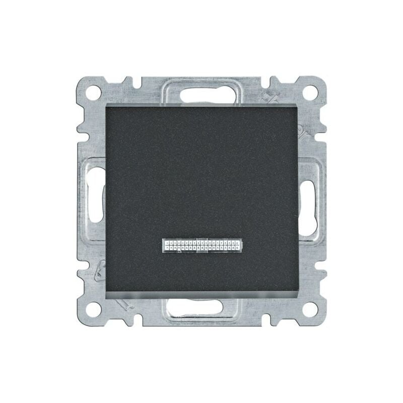

Lumina | Conmutador con indicador luminoso negro WL0223