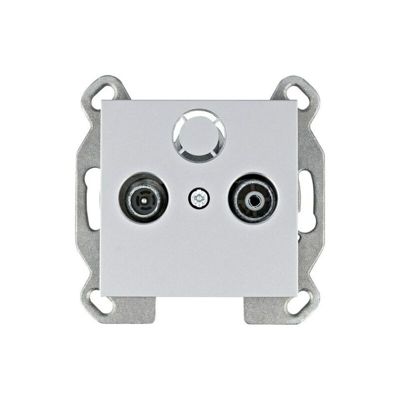 

Lumina | Toma RTV de paso plata WL3022
