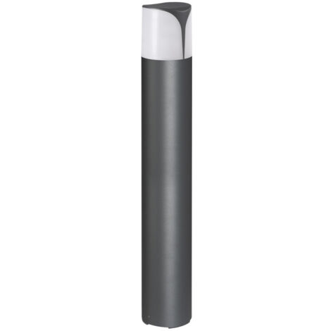 Luminaio da giardino 80 cm - Grafite di alluminio - Fonte sostitutiva E27 - IP44