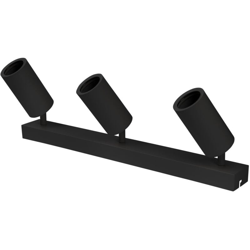 Luminaire Triple GU10 Noir