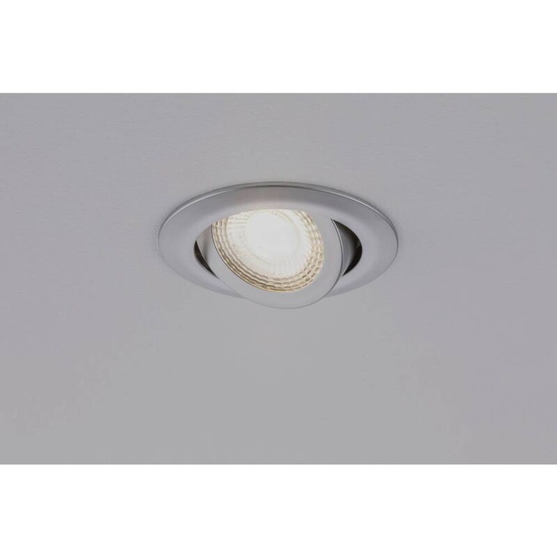 92986 ebl 3stepdim Luminaire à led encastrable jeu de 3 6 w chrome - Paulmann