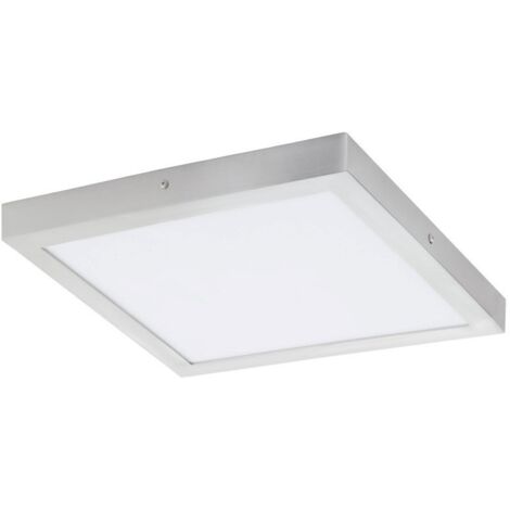 Luminaire à LED Fueva 1 L argent blanc: 40 cm B: 40 cm H: 3cm