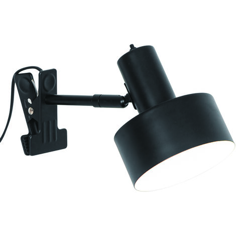 Luminaire à pince MATIS  Métal Noir, H.16  IP20  E27 /Nordlux  Intérieur