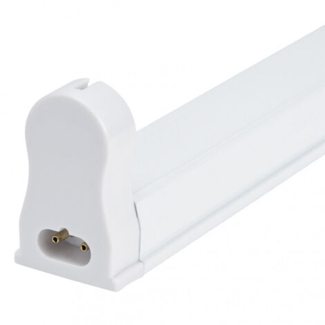 Luminaire Aluminium Eco 1 X Tube LED T8 60Cm Connexion à Une Extrémité