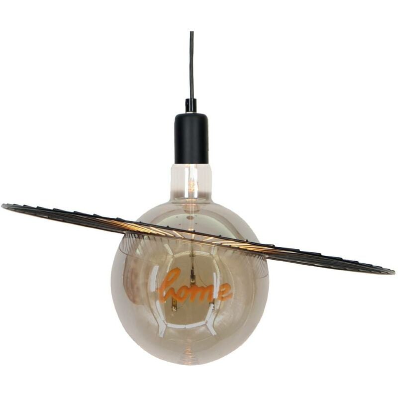 Luminaire de plafond moderne Sphere 150cm réglable métal noir compatible led