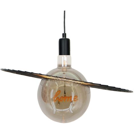 Luminaire de plafond moderne Sphere 150cm réglable métal noir compatible LED