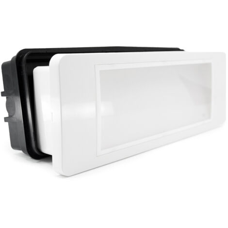 Luminaire de secours anti blackout à encastrer - usage intérieur autonomie 4 heures - Avidsen - 103635