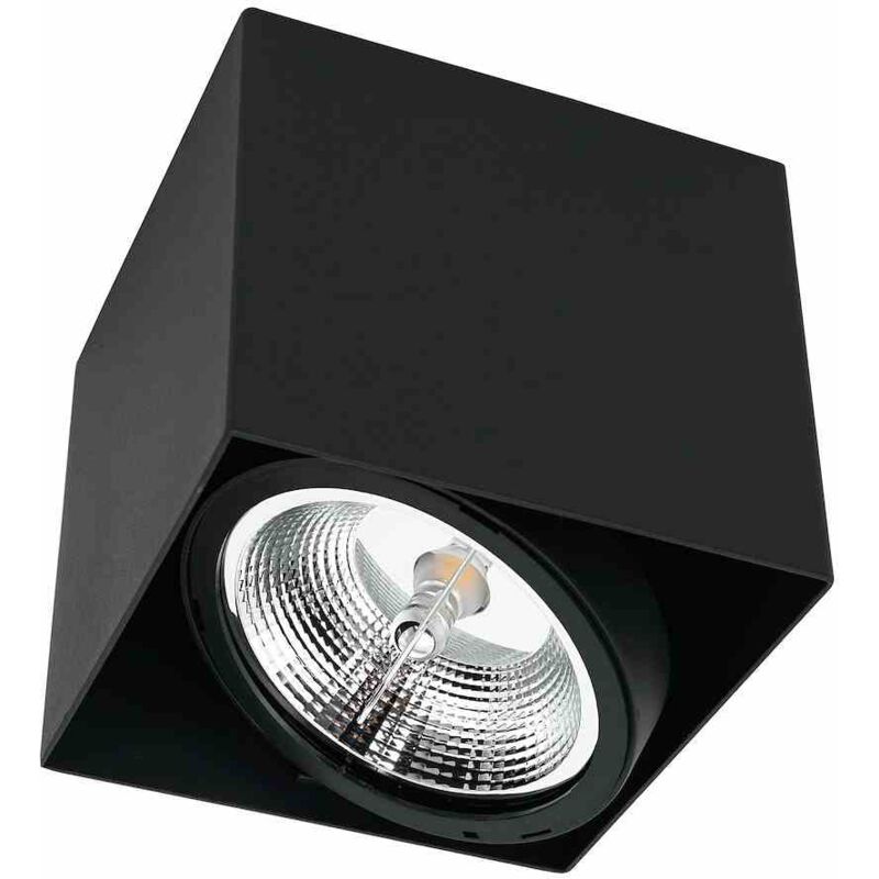Luminaire en saillie Plaza 1xGU10 AR111 Noir