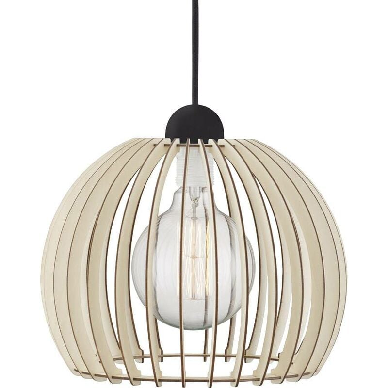 Nordlux - Chino 30 84833014 Luminaire à suspendre E27 60 w bois W050141