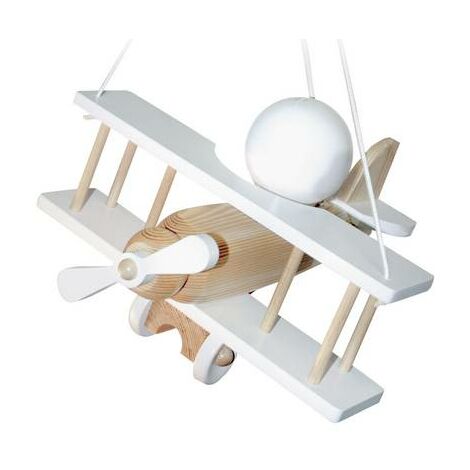 Suspension luminaire avion