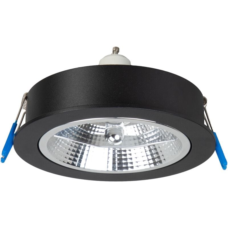 Luminaire encastré Redondo Noir 1xAR111 GU10