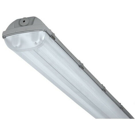 Luminaire etanche 2x58W Ballast electronique polycarbornate (0090365)