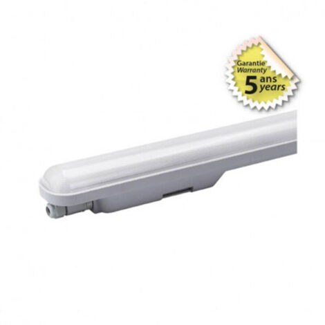 Luminaire Etanche Led Tibre 1510 X 70mm 48 Watts 4000K IP65 IK09 MIIDEX VISION-EL 75872