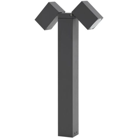 LINDBY Luminaire extérieur à intensité variable 'Othil' en aluminium