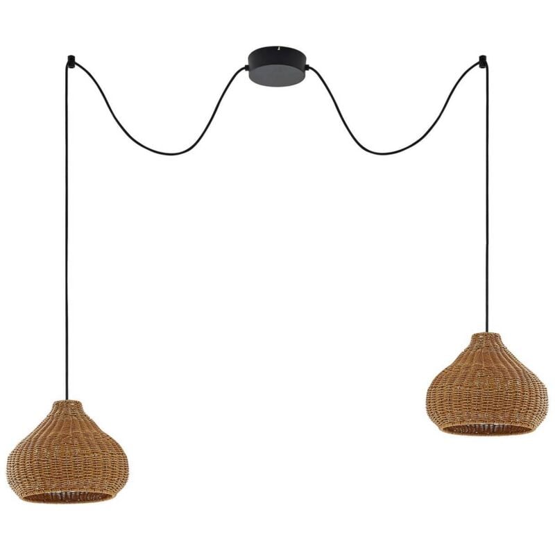 Luminaire extérieur à intensité variable 'Taniola' en bois