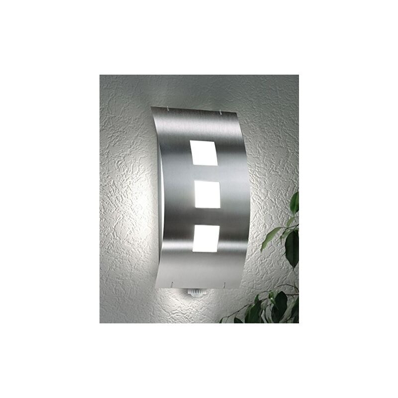 Banyo - acier inoxydable extérieur murale lumineuse avec mouvement aqua toma 23 bm cmd 23/BM