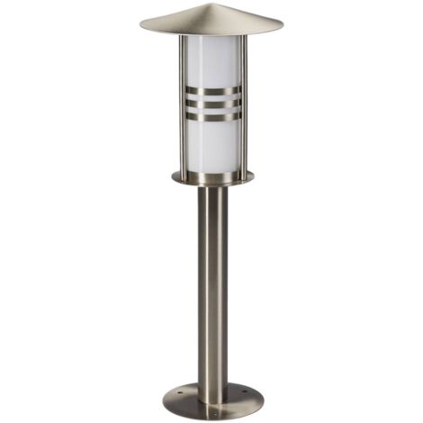 Luminaire extérieur 'Erina' en inox - inox, transparent