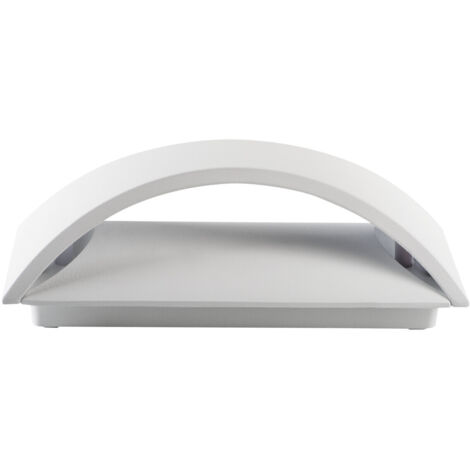 Luminaire Façade LED 8W - Blanc - IP54 - Aluminium - 375lm