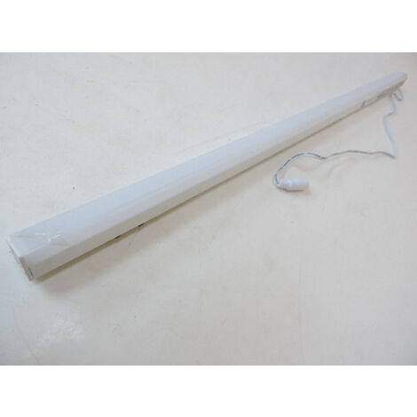 Luminaire LED 12W saillie 3000K 984lm dimmable alim 24V (non incl) blanc 600x19x19mm diffuseur opale IP40