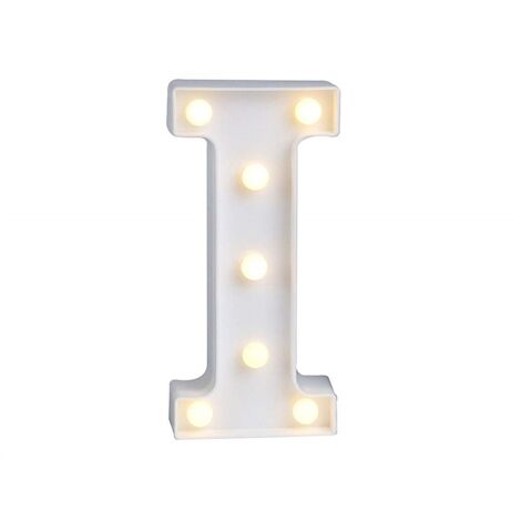 Luminaire LED Alphabet 26 Lettres Chiffres Symboles Cœur Amour pour Mariage Décoration Maison Fête Bar