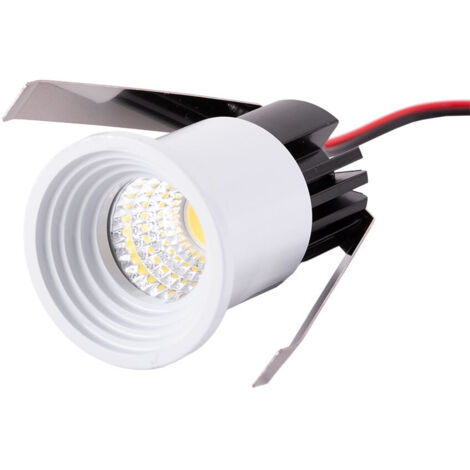 Luminaire LED Encastrable 2W 168Lm 2700ºK Dakota Circulaire Ø36Mm 40 000H [JN-S003-B-WW]