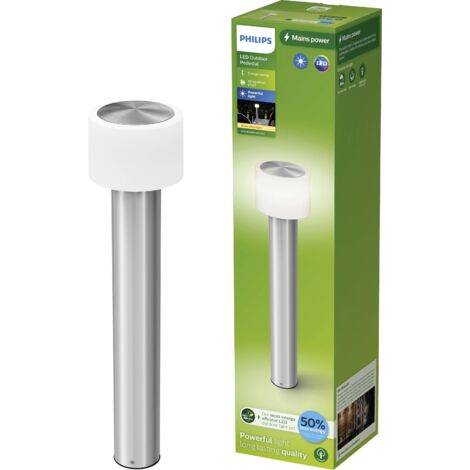 Luminaire LED extérieur Philips LED 929004141101 Otis LED 4.3 W acier inoxydable Y637773